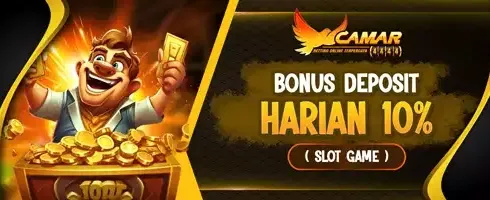 Reload Bonus Harian 10% Setiap Deposit banner